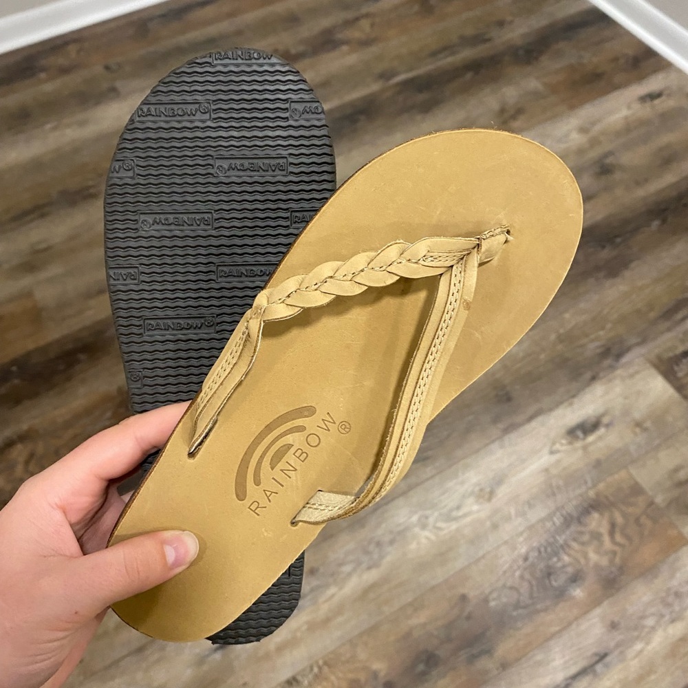 rainbow sandals